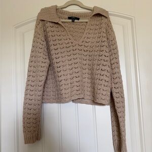 Lulu's Lightweight Collared Sweater